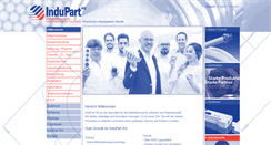 Desktop Screenshot of indupart.ch